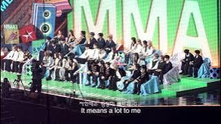 [sub] 제니 jennie 대상 (올해의 레코드) 수상 소감 대기석 리액션 에스파 아이브 보이넥스트도어 라이즈 엔시티위시 아이딧 idol reaction  4K