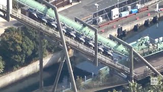 USJでジェットコースター緊急停止　乗客30人　1月に続き