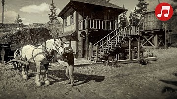 1890s Relaxing Menu Music - Red Dead Redemption 2 🎵 Loading Theme A (10 Hours, No Ads)