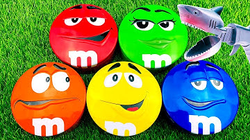 Mystery Candy Tins | Rainbow Skittles and Relaxing ASMR M&M