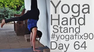 30 Minute Total Body Yoga Workout (Glowing Handstands Yay!!) Day 64 Yoga Fix 90