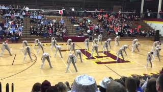 Anoka Dance Team Varsity Kick Section 4AAA 2nd Place 2016