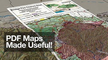 Use PDF Maps in Caltopo