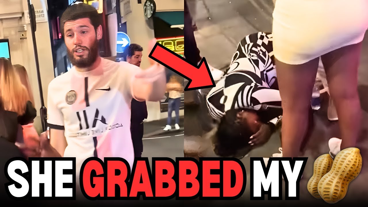 Woman GROPES Man & Instantly REGRETS It - YouTube