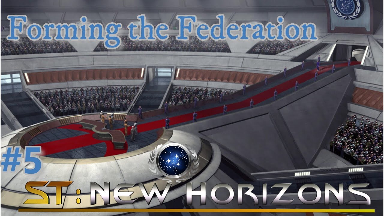 Forming the Federation!-Stellaris-Star trek New Horizons-The Federation