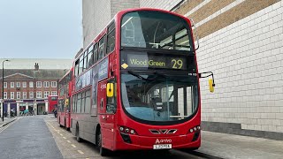 Full Route Visual. Route 29: Wood Green - Trafalgar Square | Gemini 2 HV100 LJ13 FDA