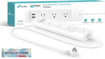 Kasa Smart Plug Power Strip KP303 Surge Protector with 3 Individually Controlled