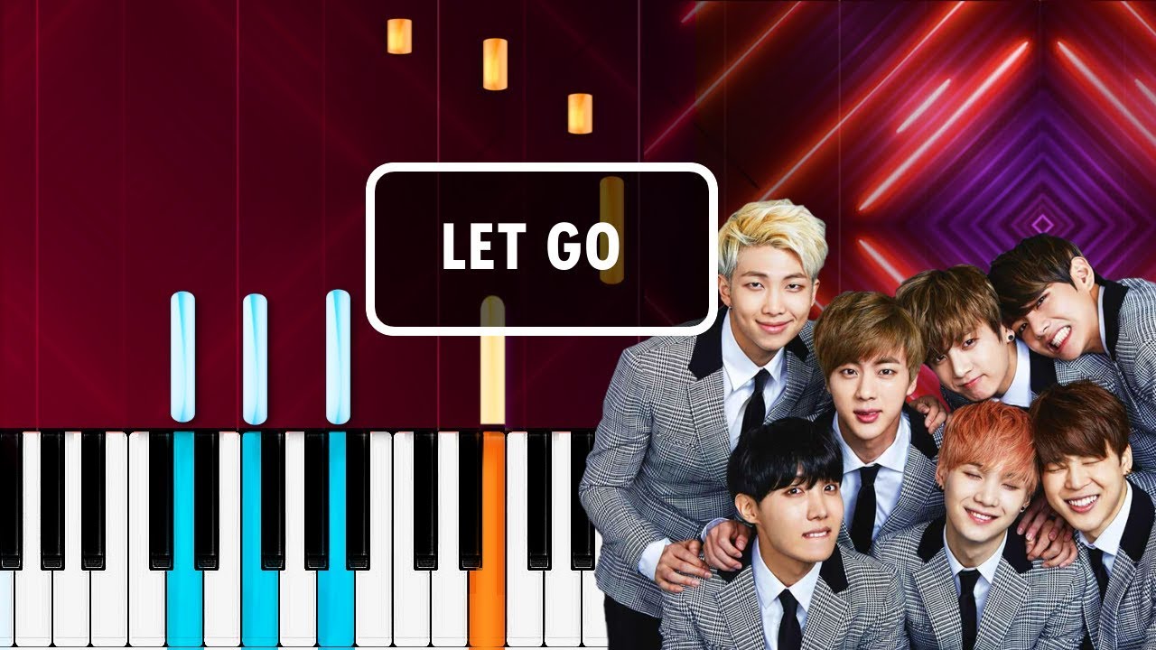 Bts Let Go Piano Tutorial Chords How To Play Cover Youtube