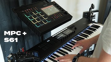 Quick Beat from Scratch MPC LIVE II and NI Kontrol S61