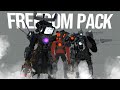 "TITAN PRIME PACK MODEL" TITAN'S MOST POWERFUL #skibiditoilet #prisma3d #animation #titan