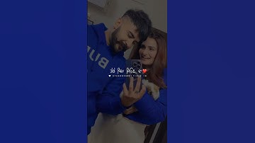 Thumbnail of Dhanwaad tera meri zindagi ch |WhatsApp status| tere ton begair |Manjit sahota #short #love #couple