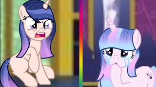 Hassle two sisters (deleted videos from •Violet Star Sparkle•)