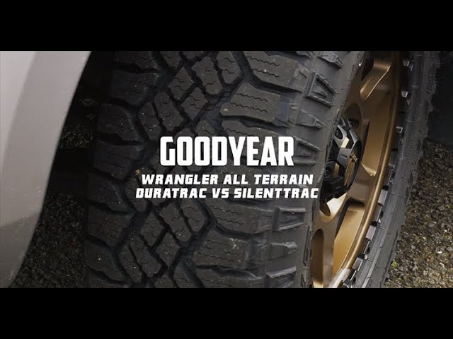 Long Distance Tyre Test - Goodyear Wrangler Duratrac vs Wrangler Silenttrac  - YouTube