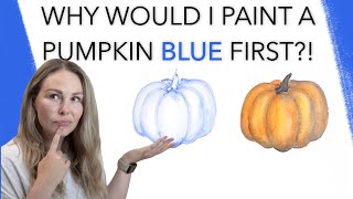 What Is Underpainting?! You HAVE To Try This! How To Use Complementary Colors In Watercolor