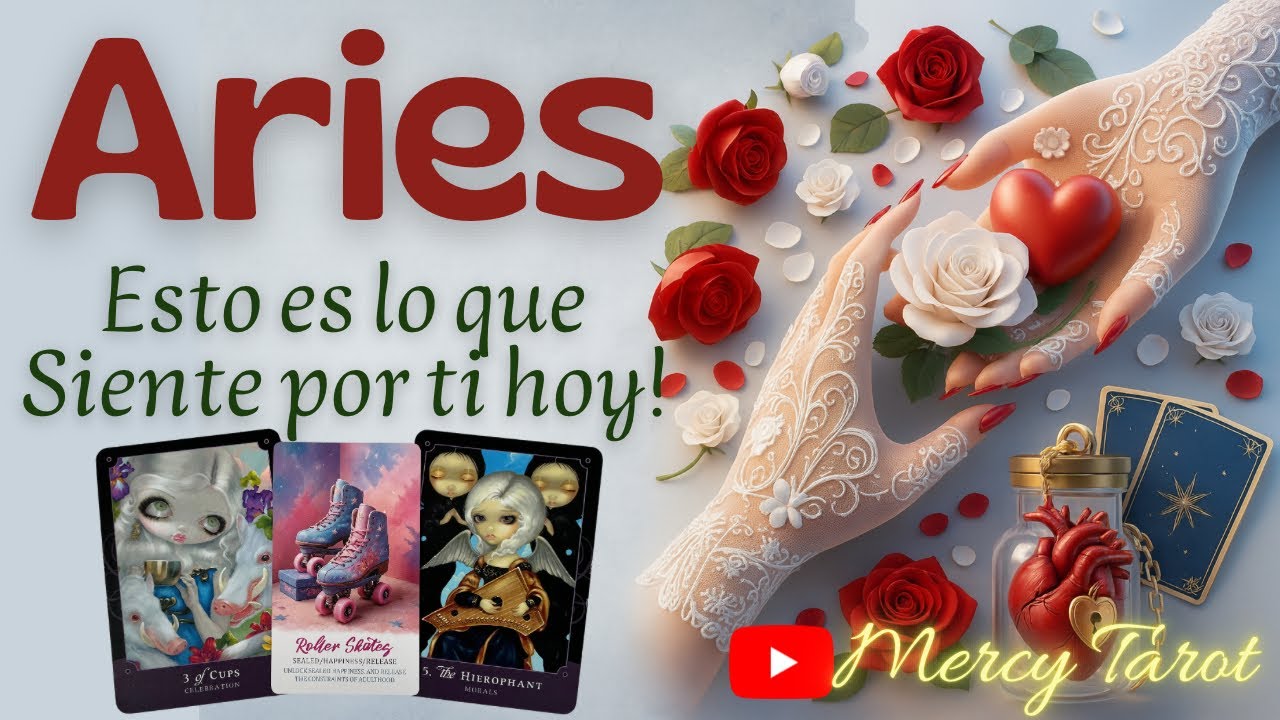 ♥️ ARIES 👉🏼 Lo que va a CONFESARTE cambiará TODO entre ustedes! #Aries #TarotAries