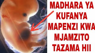 MADHARA YA KUFANYA MAPENZI KWA MJAMZITO|| AFYA NA KIZAZI||MR MZAWA