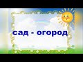 Сад огород