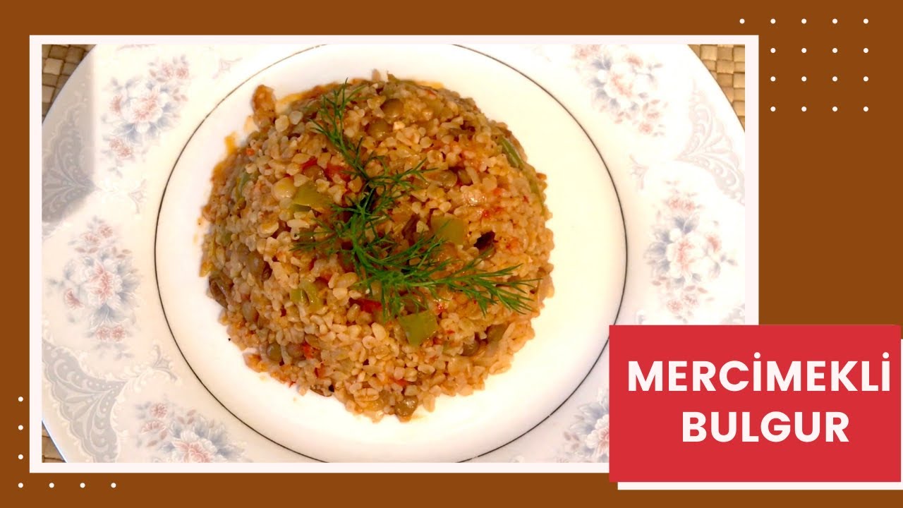 Mercimekli Bulgur Pilavı Tarifi I Pratik Tarifler I Müceddere Pilavı I Karantina Yemek Tarifleri