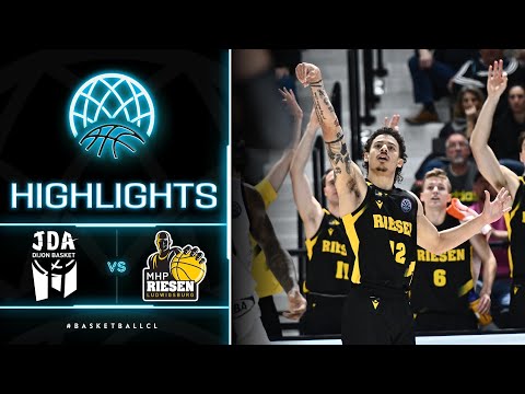 JDA Dijon v MHP Riesen Ludwigsburg - Highlights | Basketball Champions League 2021-22