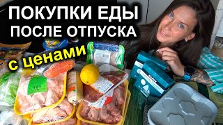 Покупки ЕДЫ с ценами ПОСЛЕ ОТПУСКА. Основной рацион, любимое. ПРОДУКТОВАЯ КОРЗИНА 2023