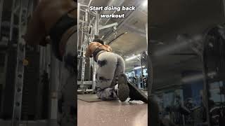 Gym day #backworkout #gymworkout #workoutforwomen