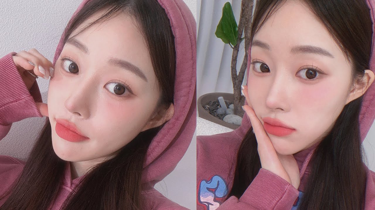 썸남이 잠깐 나오래.. I am 설레어요🫣 뽀송 지속력 메이크업💞ㅣMINCARONG