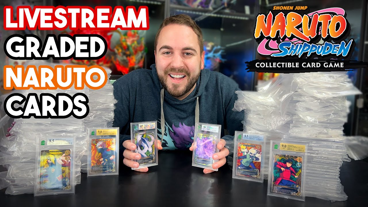 The LARGEST Graded Naruto Card Showcase EVER!!!!!! Opening over 180 MNT Naruto CCG Cards The LARGEST Graded Naruto Card Showcase EVER!!!!!! Opening over 180 MNT Naruto CCG Cards