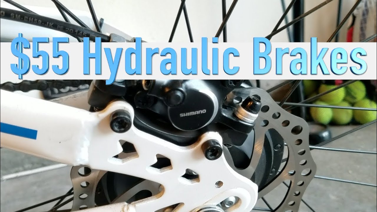 shimano hydraulic disc brake set