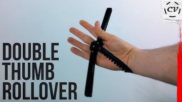 Balisong Tutorial - Double Thumb Rollover
