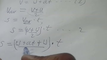 gdrea10 physics unit 2       2.4 equation  of motion with constant acceleration