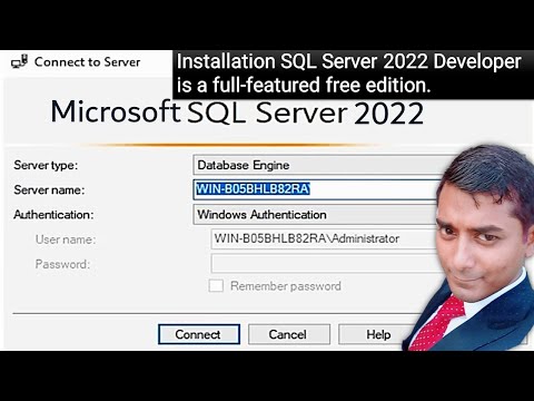 Install SQL Server 2022 and Management Studio SSMS ( SQL Server Developer )