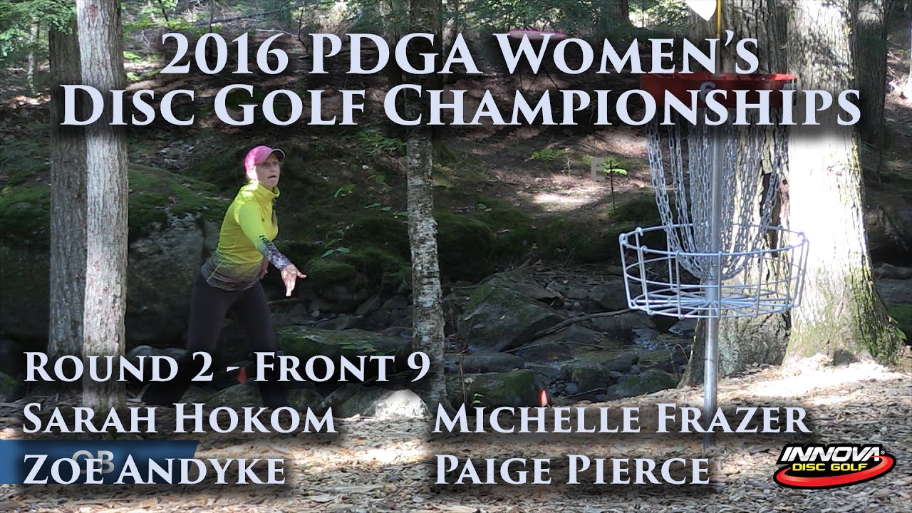 2016 US Women's Disc Golf Championships Sarah Hokom, Paige Pierce