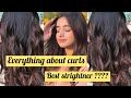 Best straightener | long lasting curls with straightener | all my secret tricks