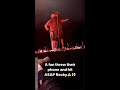 #ASAPRocky Hit With A Cell Phone On Stage! #shorts