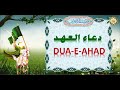 Dua A Al Ahed دعــــاء الــعــهد ي ســتحب الــــدعــــاء بــه كــل صبــاح 