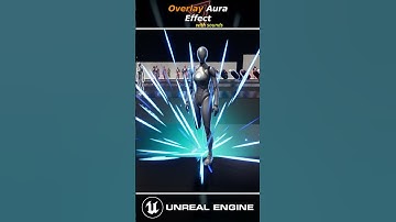 03 Particle and Outline Aura Overlay Niagara Effect on Unreal Engine