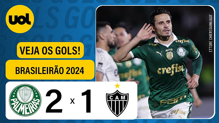 PALMEIRAS 2 X 1 ATLÉTICO-MG - BRASILEIRÃO 2024; VEJA OS GOLS DE RAPHAEL VEIGA E HULK