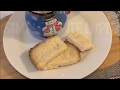 ENGLISH/VERY EASY SHORTBREAD &quot;COOKIES&quot;/EASY BAKING VIDEO/CRUMBLY SHORTBREAD/BUTTERY COOKIE