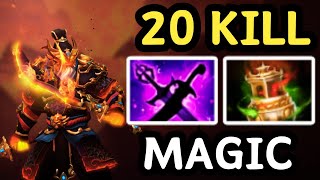 :  FIRE EVERYWHERE. ZERO ESCAPE  20 KILL EMBER SPIRIT MAGIC BUILD | DOTA 2 