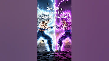 Goku Ultra Instinct 5 Vs Vegeta Ultra EGO 4 Anime Animeedit Funk Fortnit Goku Vegeta 