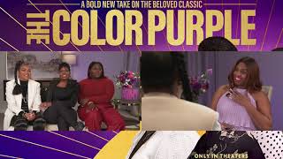 THE COLOR PURPLE (2023) | Taraji P. Henson, Fantasia & Danielle Brooks On Healing Art!