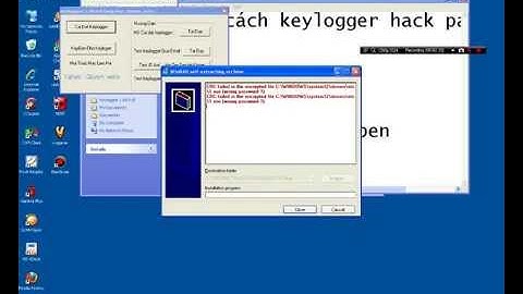 hướng dẫn cách hack pass cực hay  keylogger 1 68 Part 1   YouTube