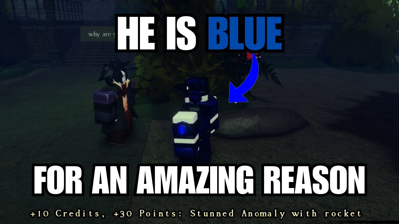 Terror Realm but I'm Blue (Voiced) | Roblox Terror Realm