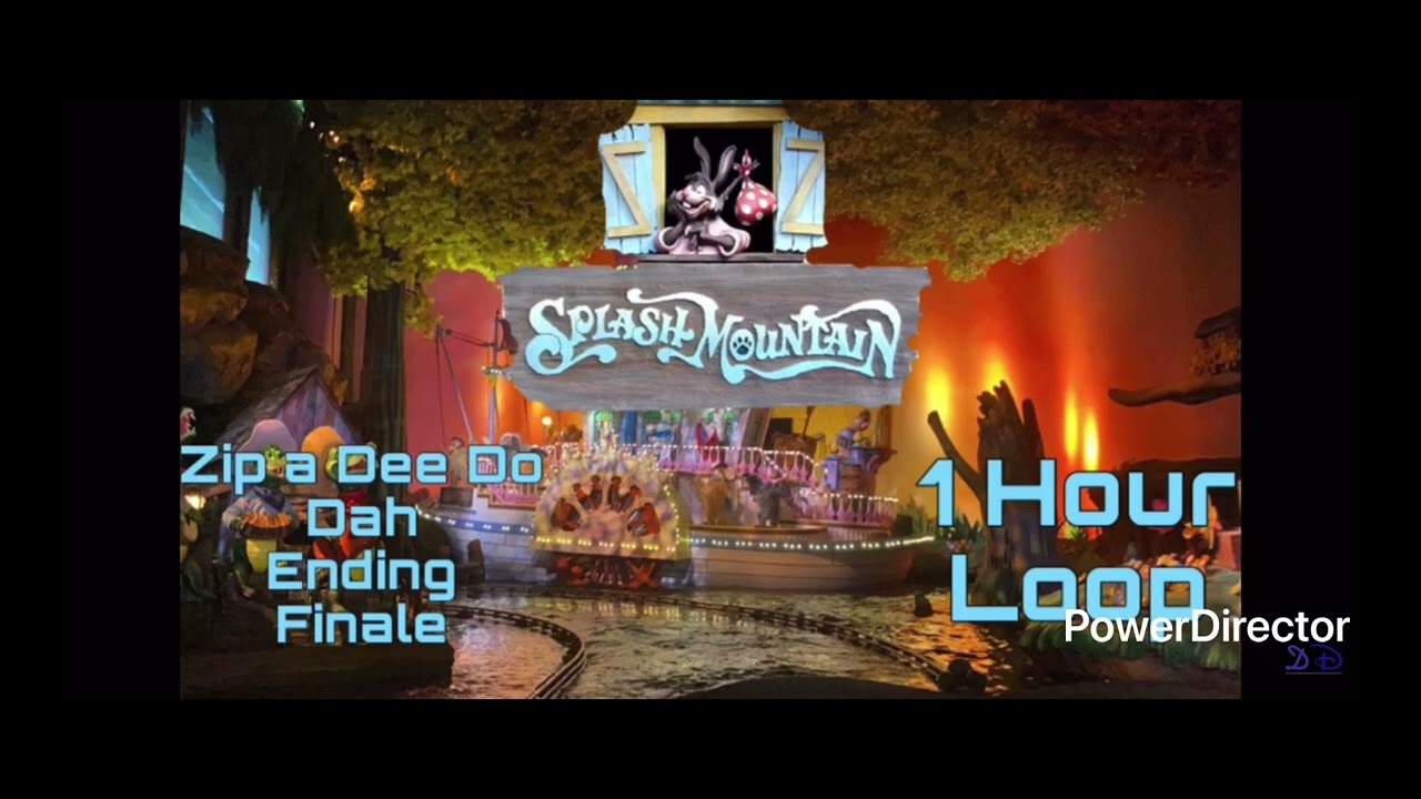 Splash Mountain Magic Kingdom WDW Zip A Dee Do Dah Mashup - YouTube