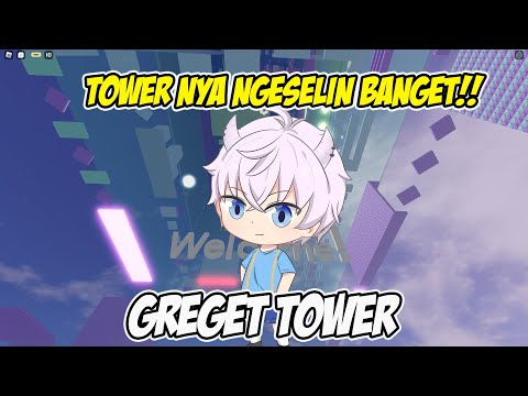TOWER INI BIKIN GREGETAN!!! (Roblox:TOWER GREGET) #robloxshorts #roblox #gaming
