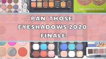 PAN THOSE EYESHADOWS 2020 FINALE I Project Pan 2020