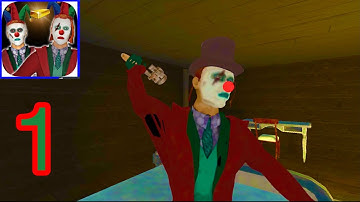 The Scary Clown Twins House gameplay walkthrough part-1 (iOS/Android)