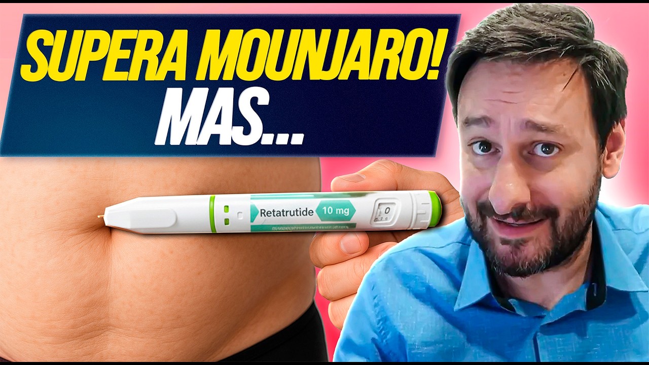 RETATRUTIDA: Perde 24% do Peso rápido, MAS TEM UM PROBLEMA!