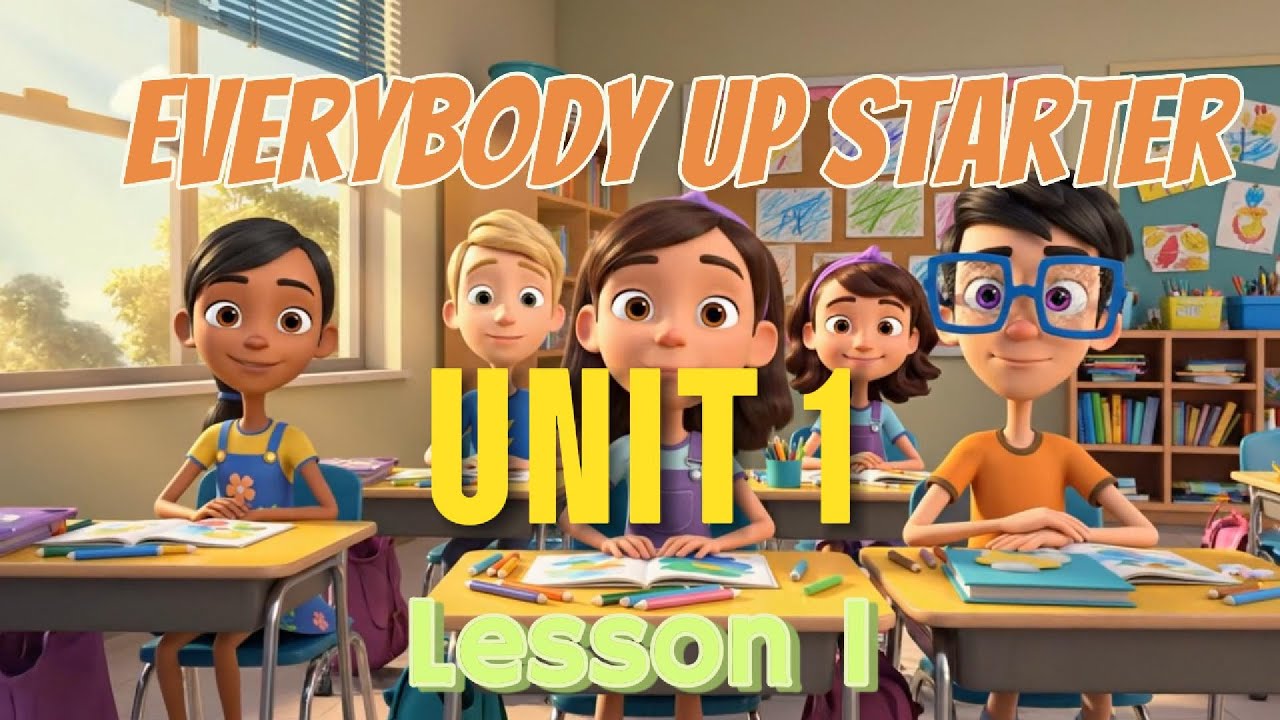 Everybody Up Starter - Unit 1 Lesson 1: School Supplies | English for ...