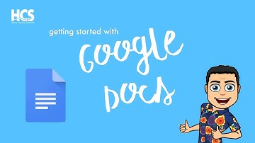 Getting started with Google Docs tutorial